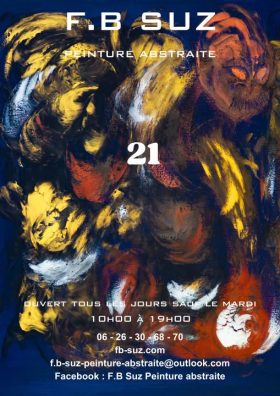 Affiche d'ouverture galerie